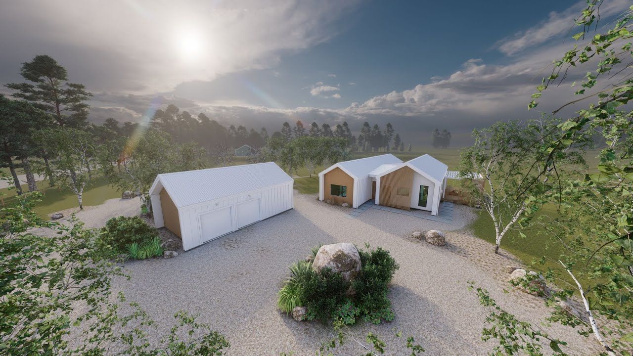 Haringa Passive House Flythrough video