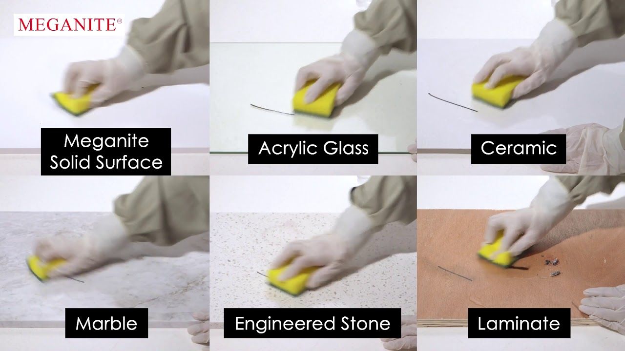 Meganite Stain Resistance Test