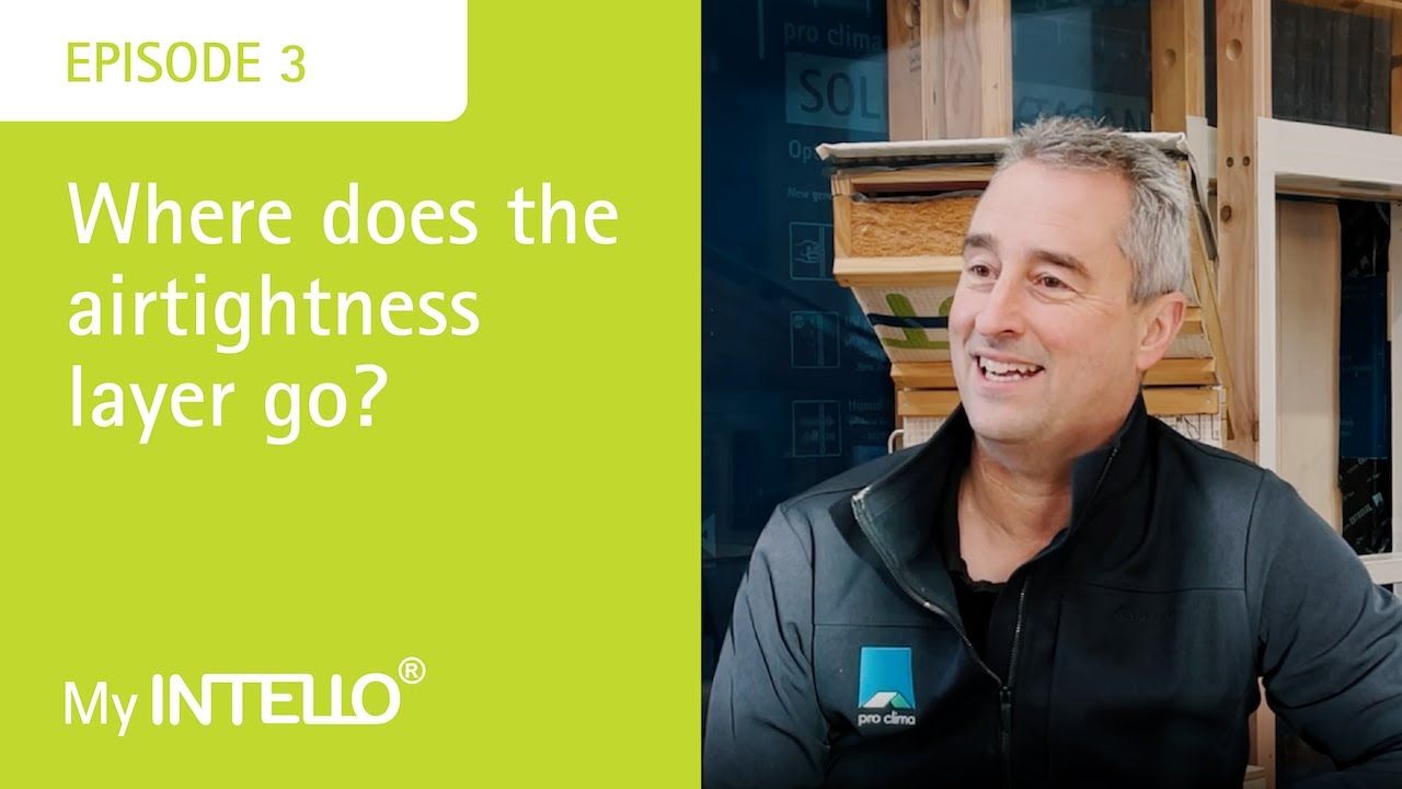 Where does the airtightness layer go?