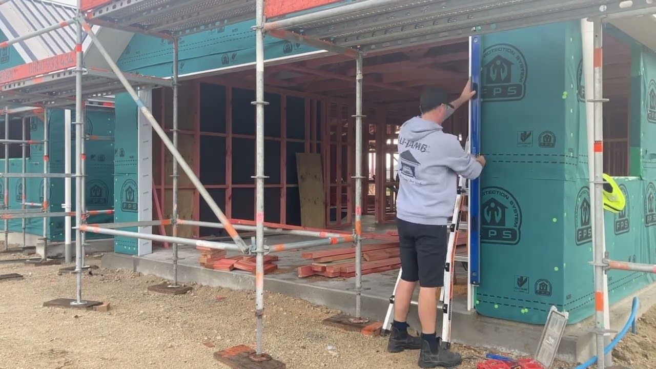 AliJamb Aluminium Garage Door Surround Install