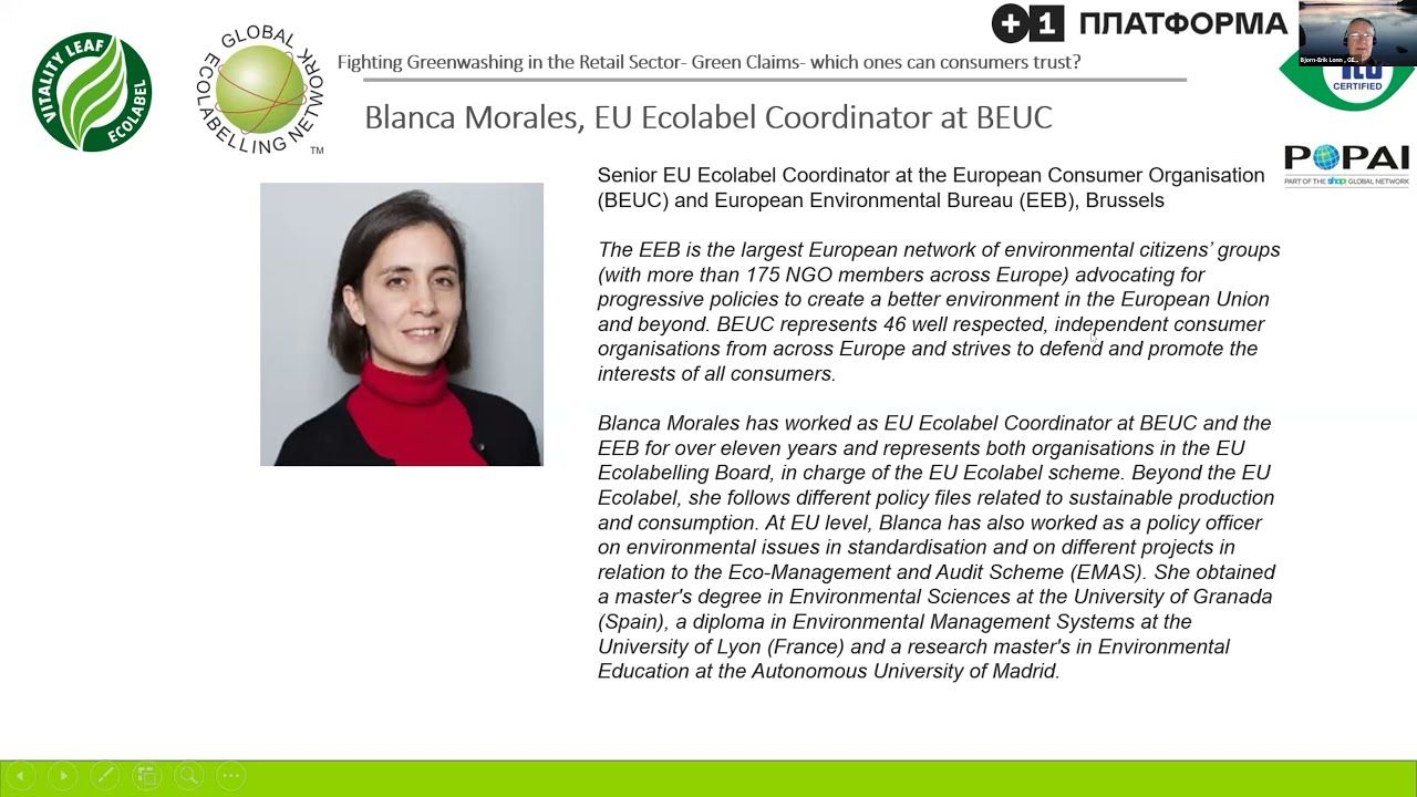Fighting Greenwash In The Retail Sector webinar