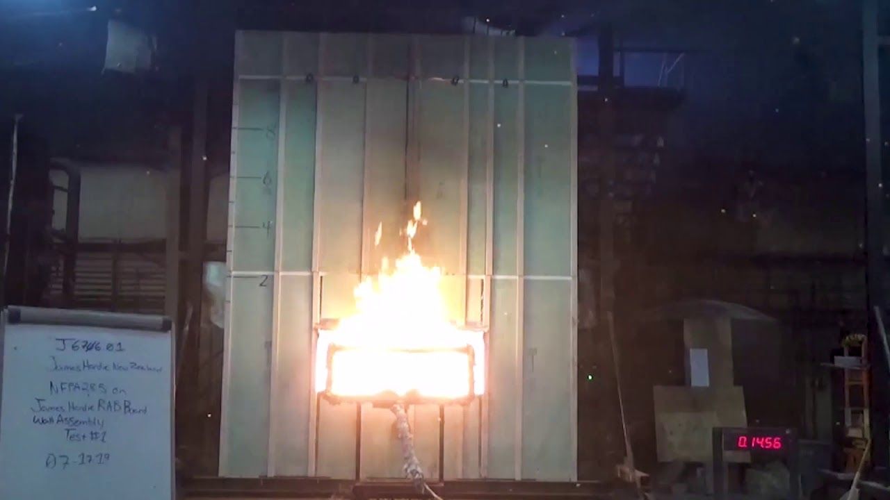 RAB Board NFPA 285 Fire Test
