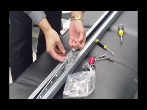 SD800 Sectional Door Opener Trolley Installation