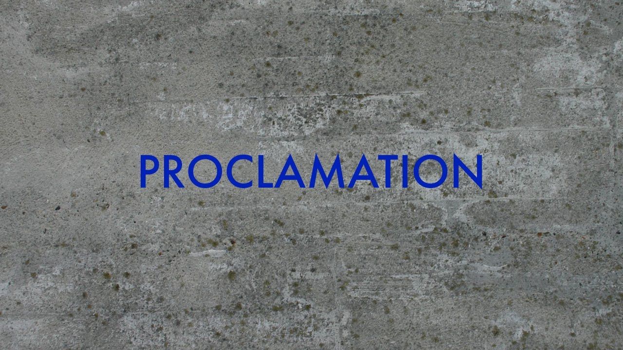 State of Kin, Proclamation House