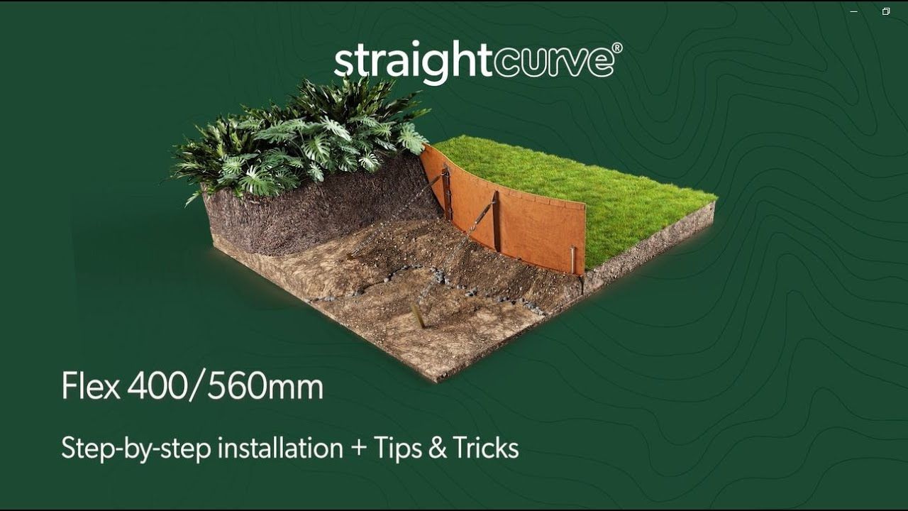Straightcurve® Flex Raised Garden Beds - 400 / 560 mm - 15.75/22