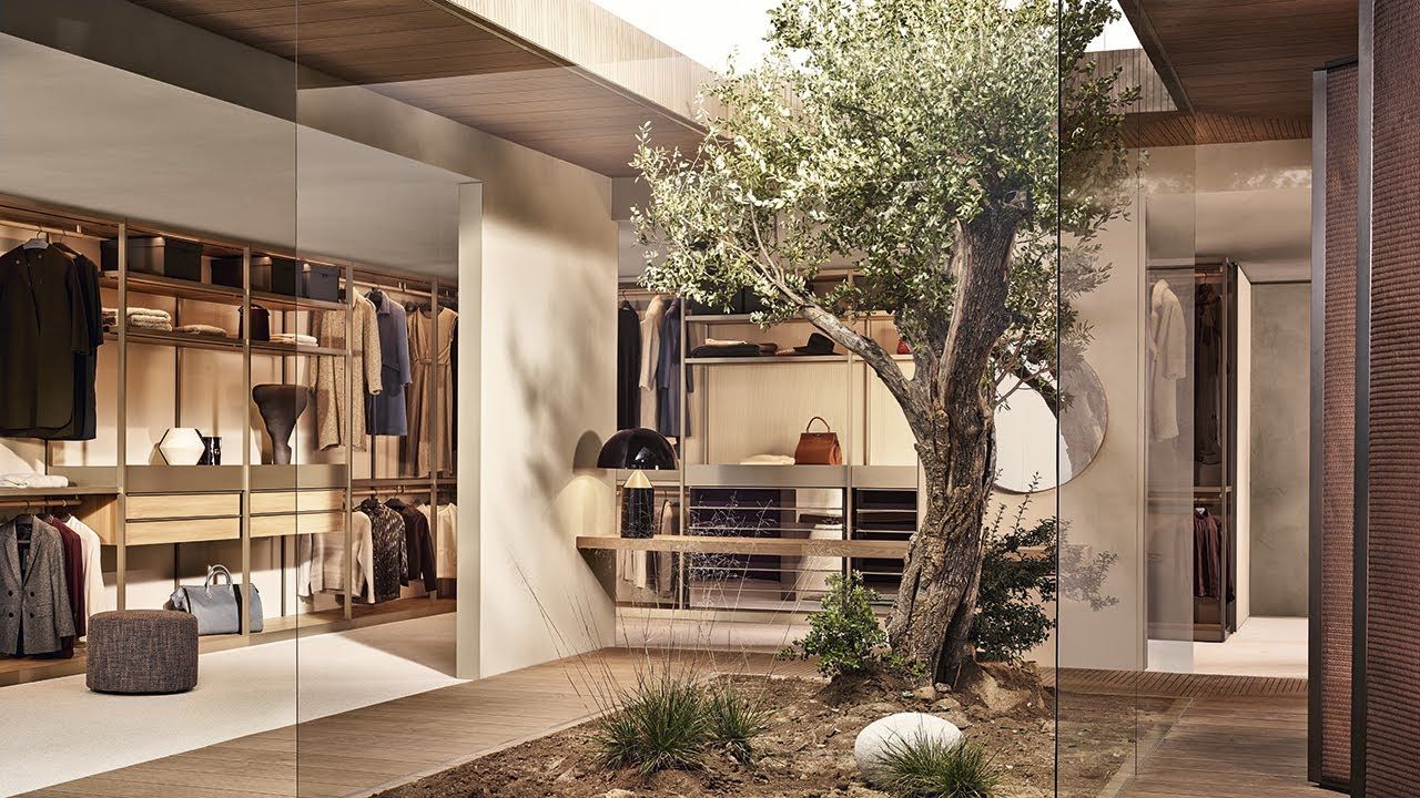 Poliform Senzafine Walk-in Closet