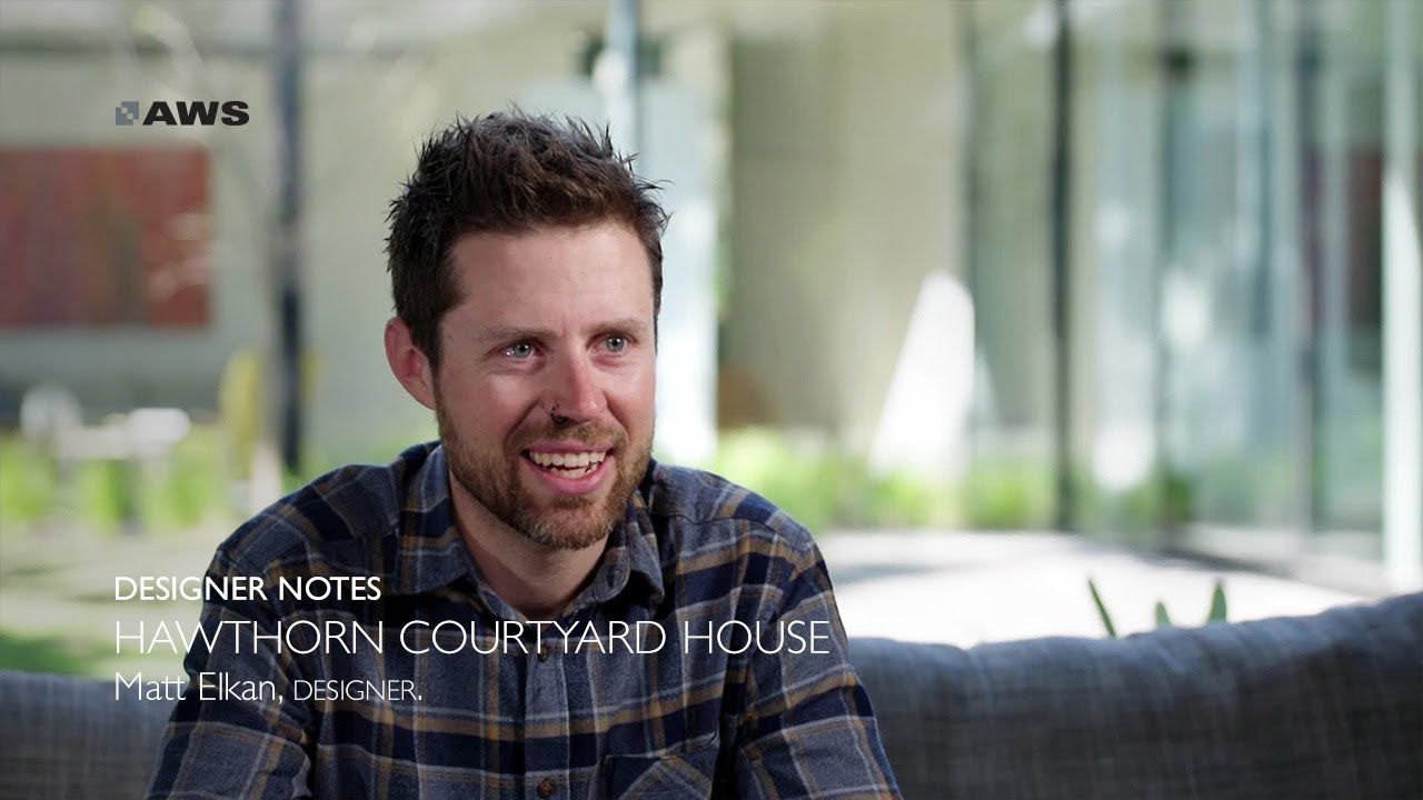 AWS Designer Notes - Hawthorn Courtyard House - Mat Elkan
