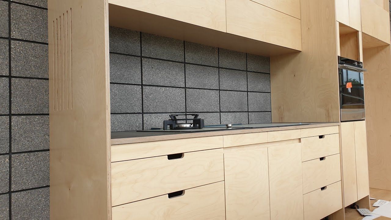 Plywood Kitchen Build video