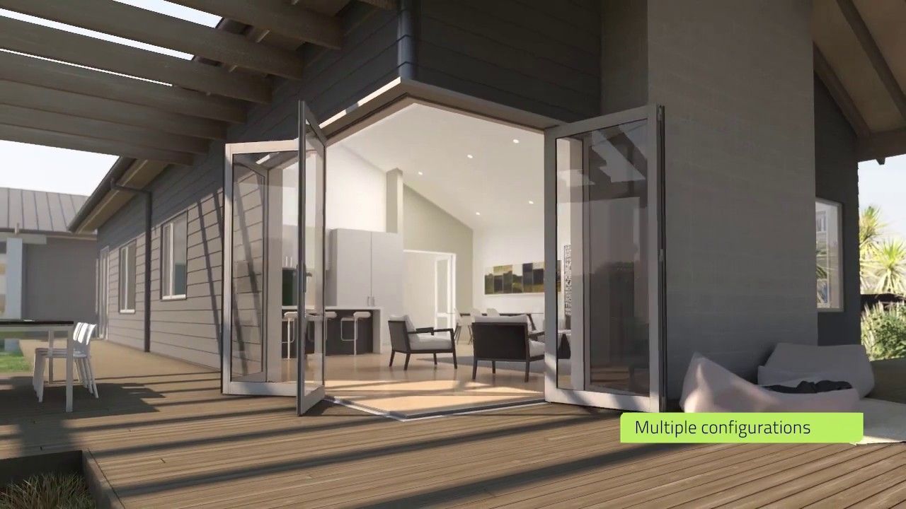 Foldback® Bifold Doors Corner Opening