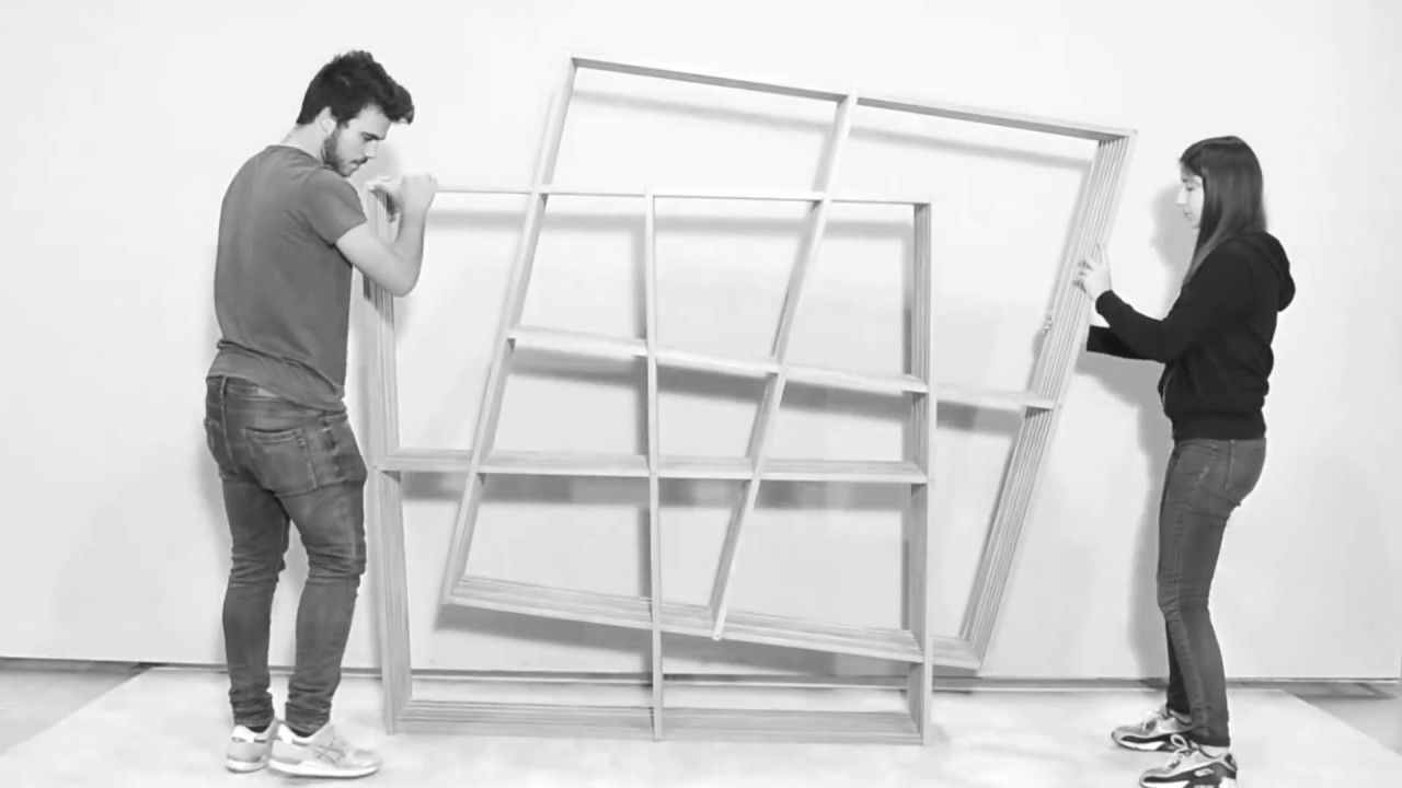 X2 bookshelf  assembly