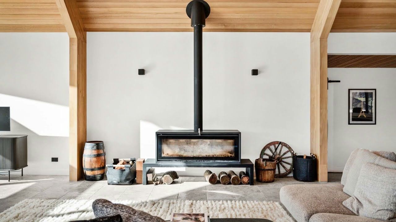 Fusion of timber Elegance and Modern Design ft. Silver Ash Travertine