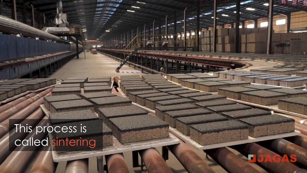 Ceramic Permeable Paving - How It's Made | Sustainable Building Materials