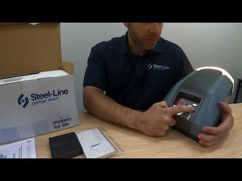 How To Program The SD800 And SD1200 Sectional Door Opener And Remote