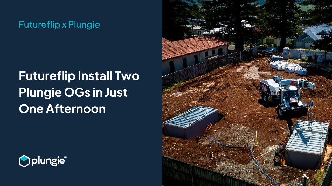 Future Flip install two Plungies at Werri Beach, NSW