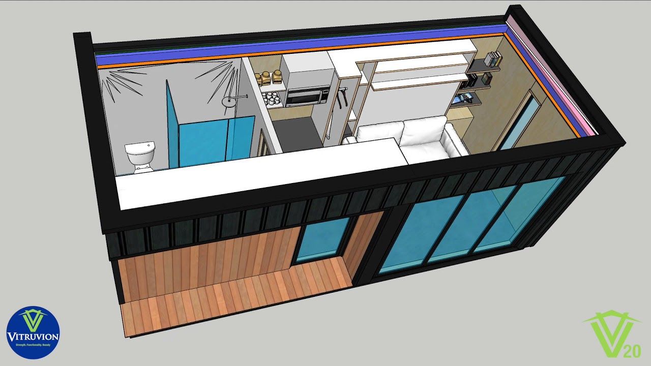 Transportable, prefabricated, sips, high-performance, garden studio video