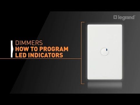 Legrand Excel Life - Super Smooth Electronic Push button Dimmers Programming