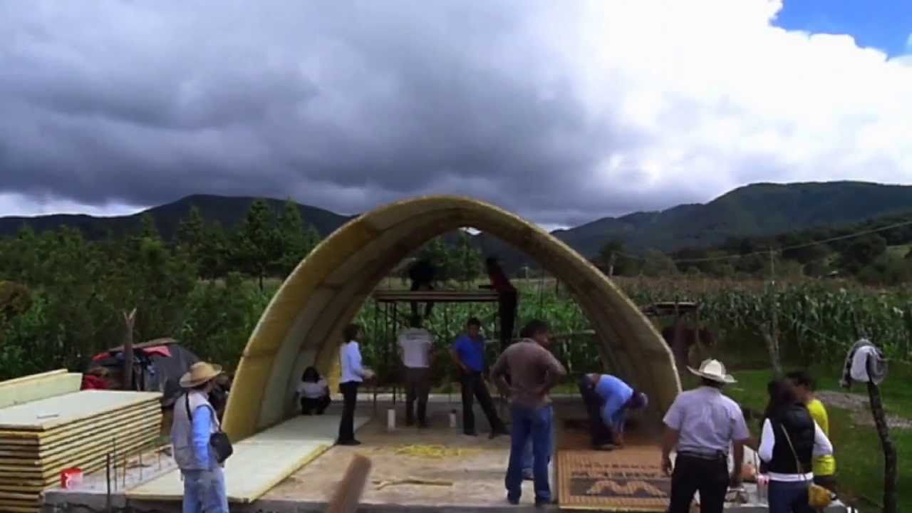 RURAL HABITAT BY MOBILE WORKSHOP ARCHITECTS CONSTRUCTION PROCESS video