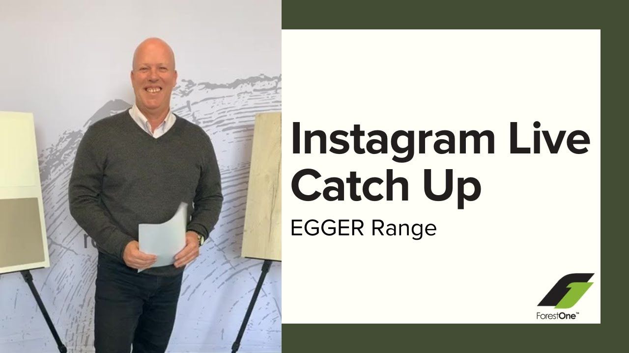 ForestOne Instagram Live Catch Up - EGGER