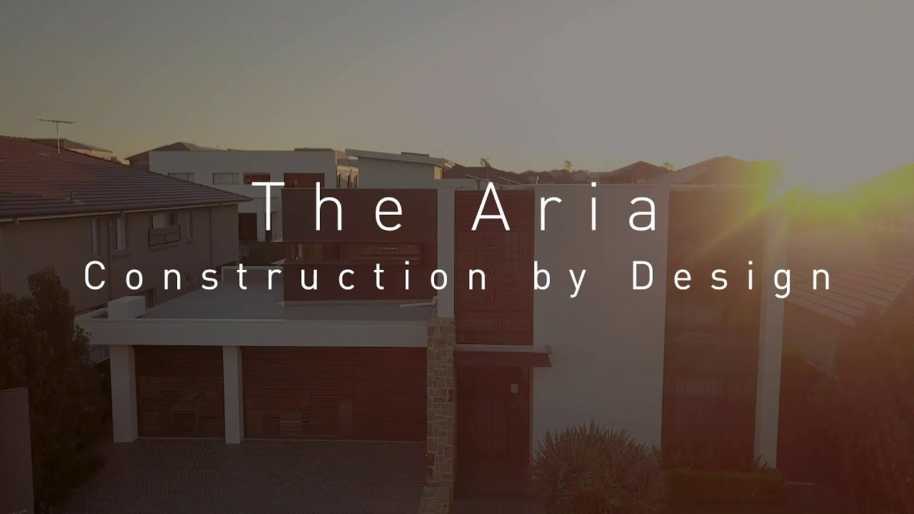 The Aria Display Home by Construction by Design video