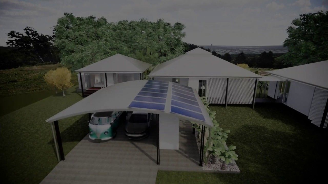 A 60 second walk through video featuring the innovative "pod" style design, climate management and construction qualities of Pavilion Off-Grid Homes. video
