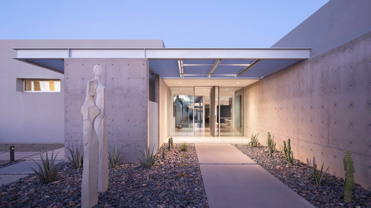 Modern Serenity in the Sonoran Desert – White Wing Residence