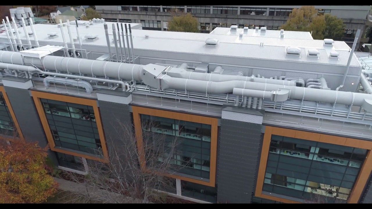Viking WarmRoof + Enviroclad - Otago Uni Science Block