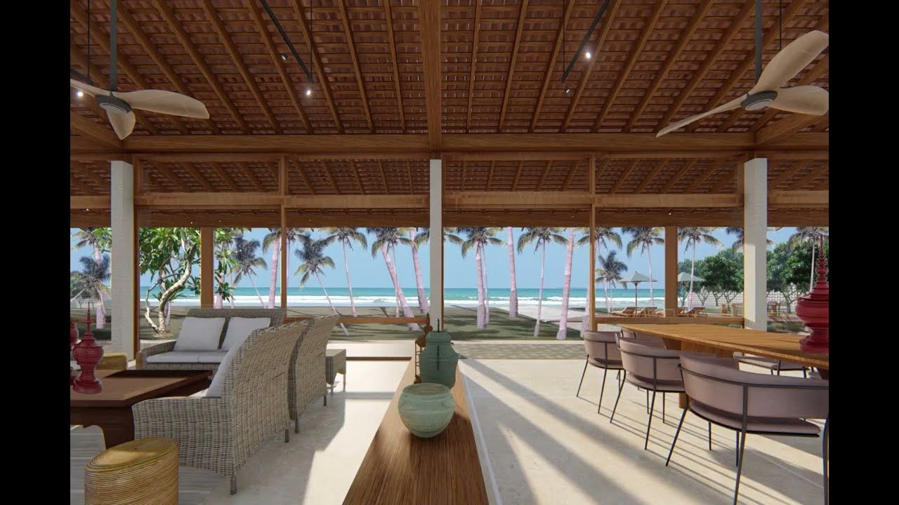 Lotus Villa- Tropical Climate Environmental Design Principles, Natural Cooling video