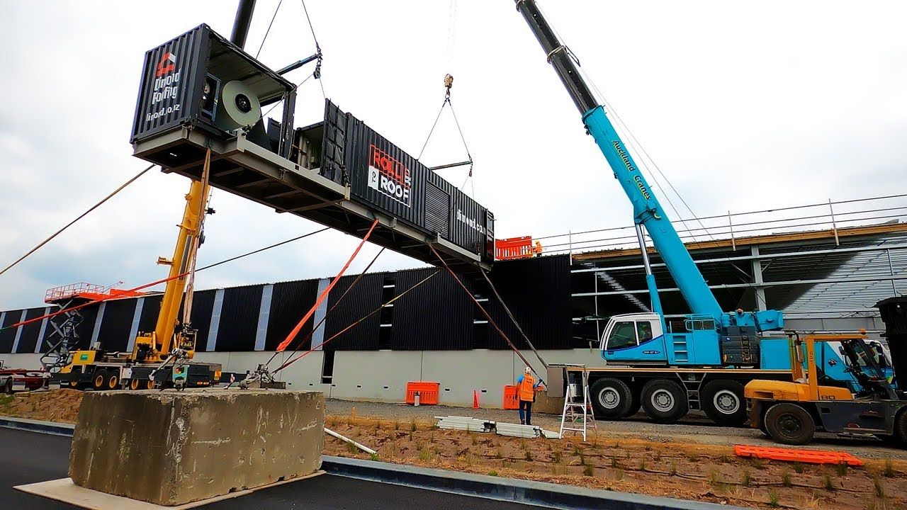 DD630 Mobile Rollforming Capability - Roll to Roof