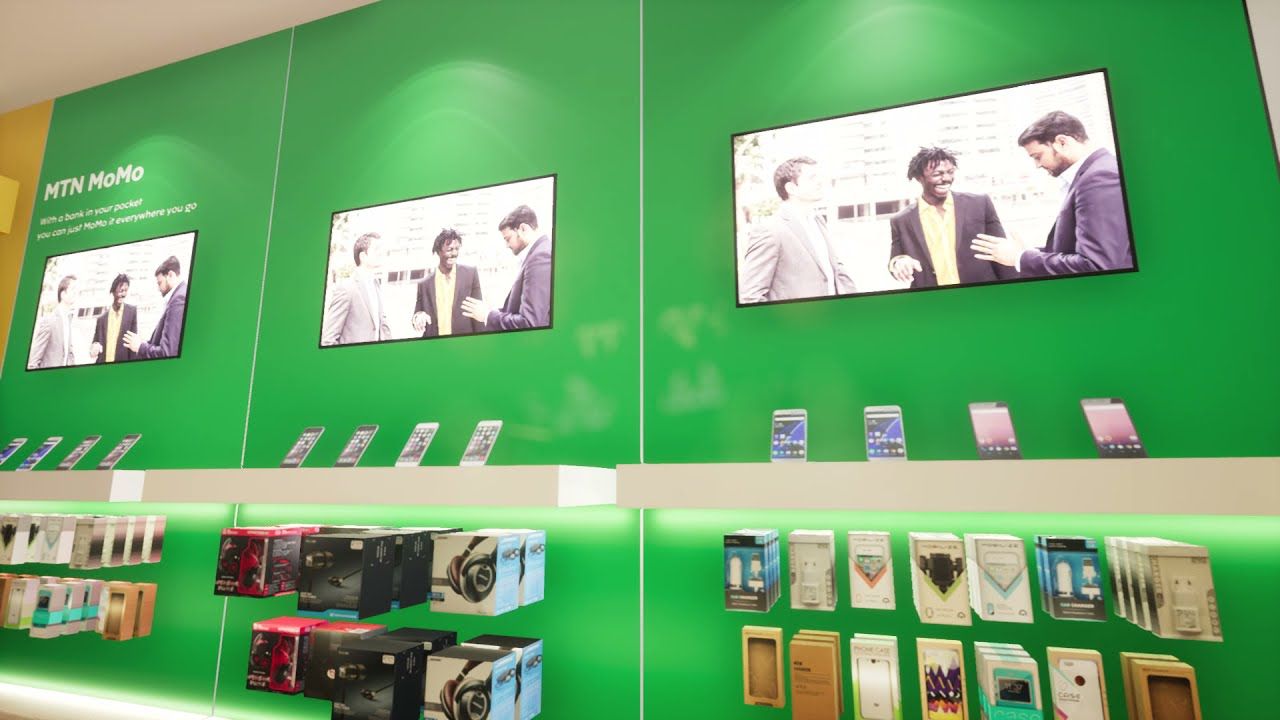 MTN Momo, Retail Design, Johannesburg, South Africa, Designed by Design Partnership
