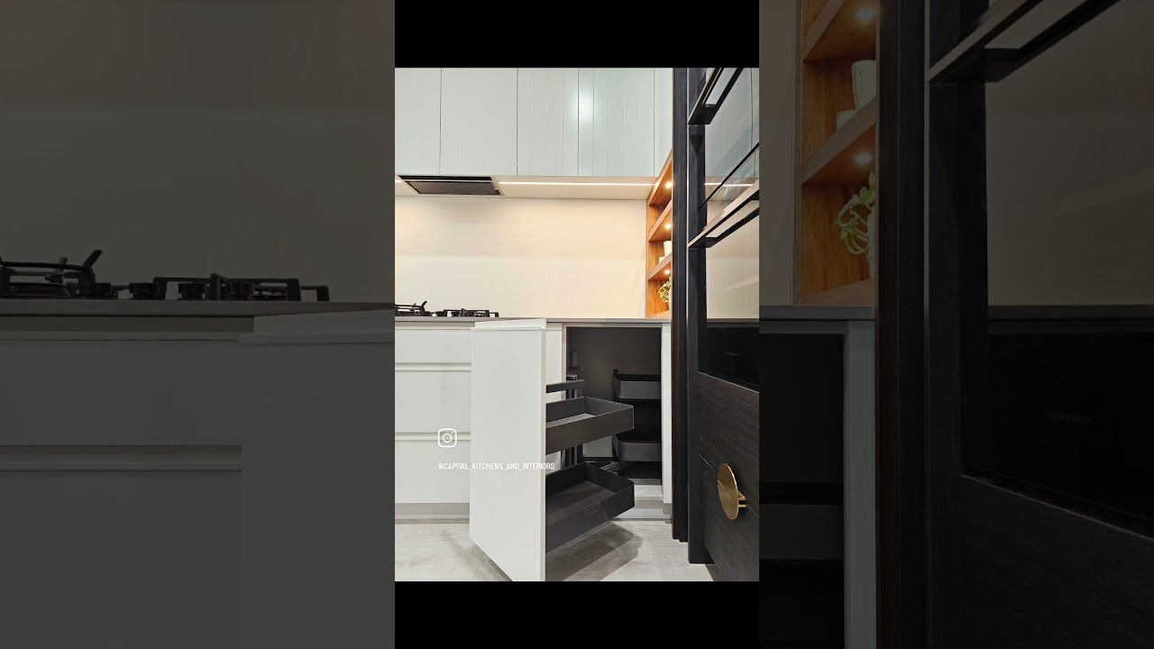 VS COR Fold Open & Close Movement - Images Courtesy Capital Kitchens & Interiors
