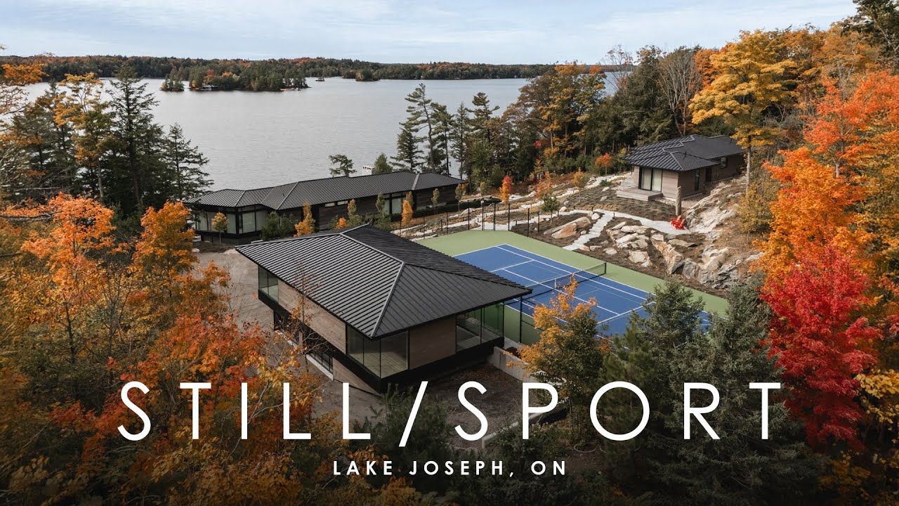 Inside the Ultimate Luxury Muskoka Garage on Lake Joseph | Still/Sport