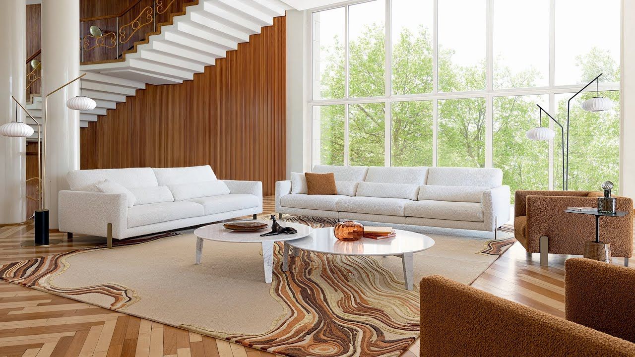 Intervalle sofa, designed by Studio Roche Bobois