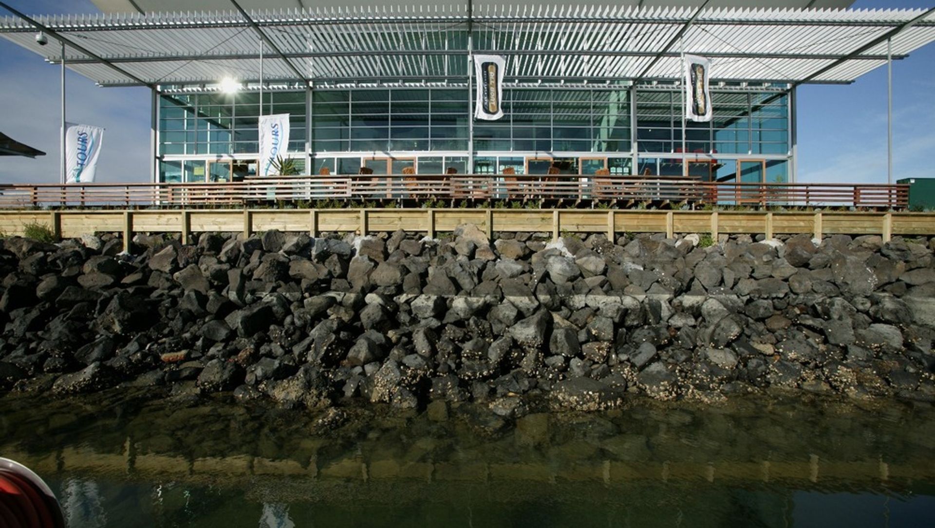 Pier Z, Auckland banner
