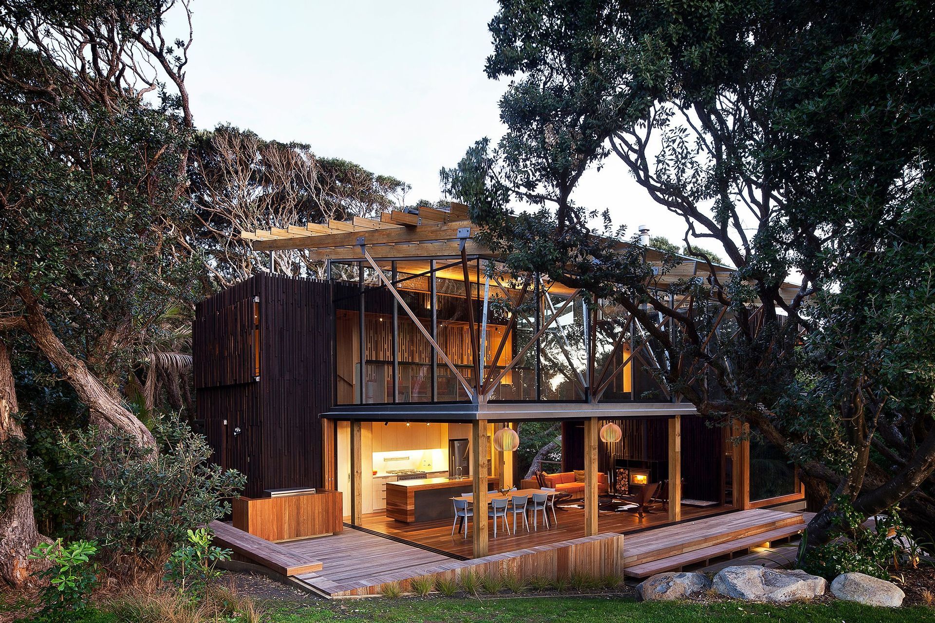 Under Pohutukawa