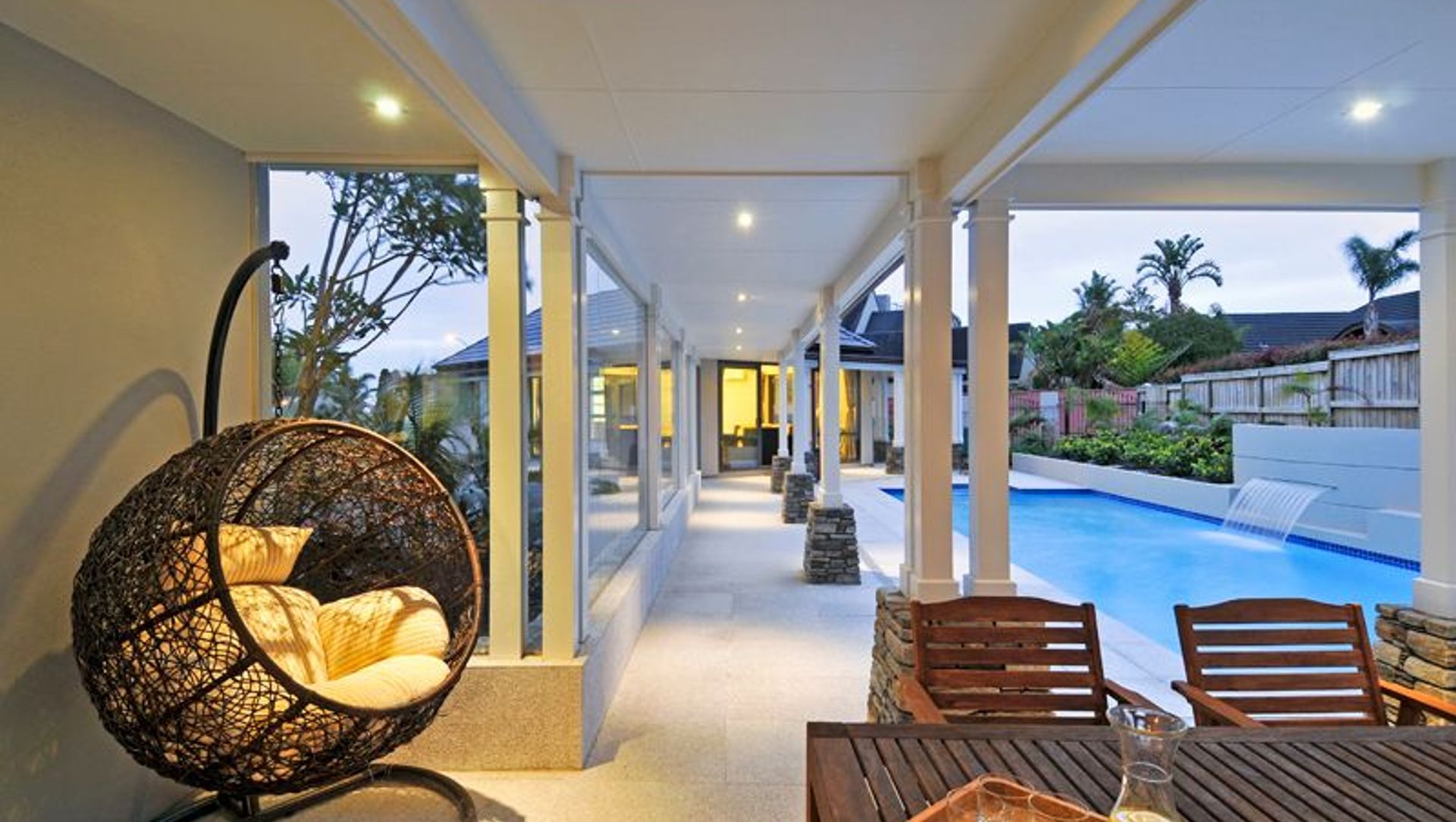 Swimming pool Pavilion banner