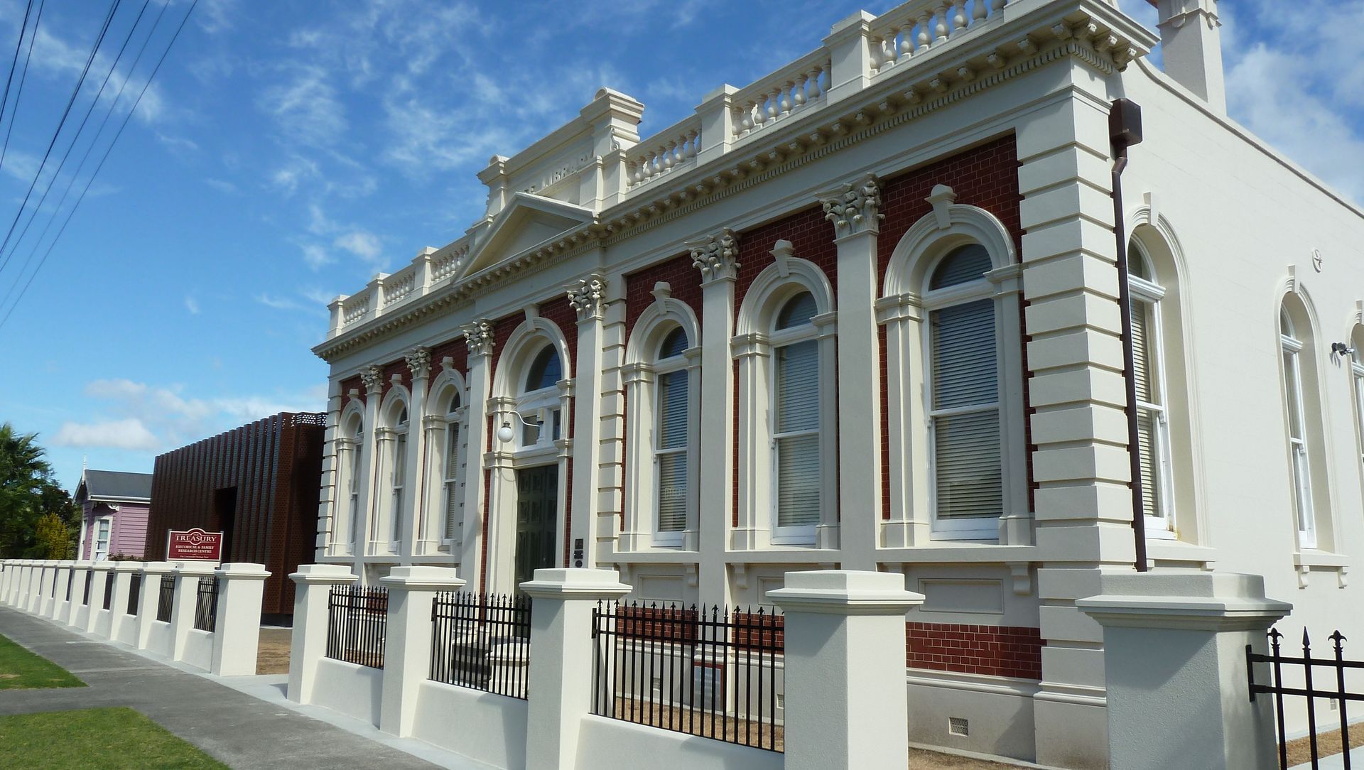 Carnegie Library Thames banner