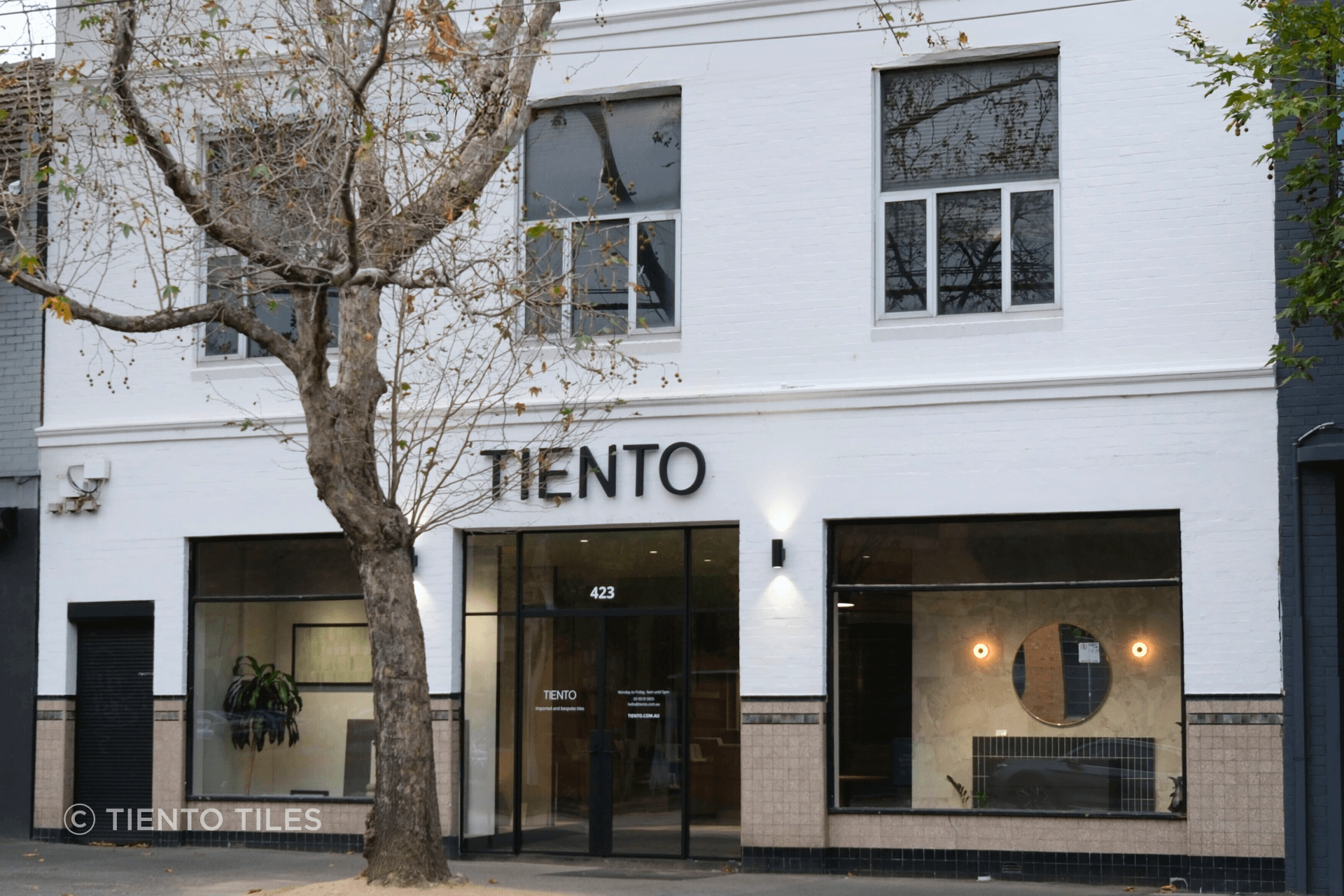Tiento’s new South Melbourne showroom.