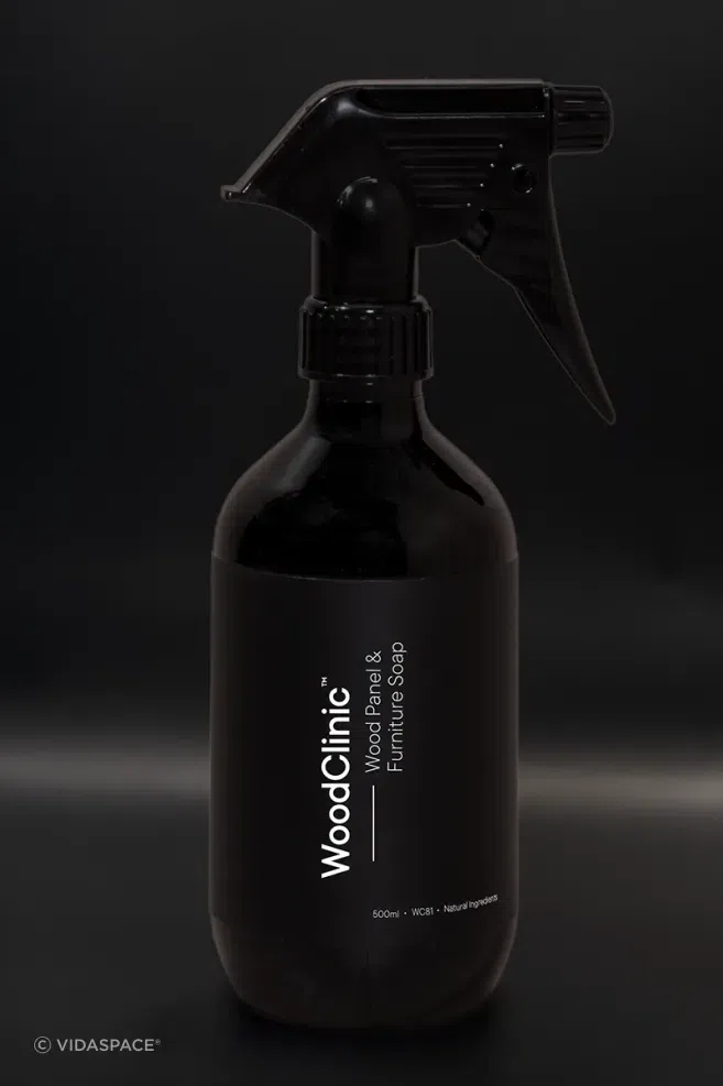 Wood Panel & Furniture Cleaner – A versatile solution for cabinetry and wall panelling, maintaining consistency across your interior.