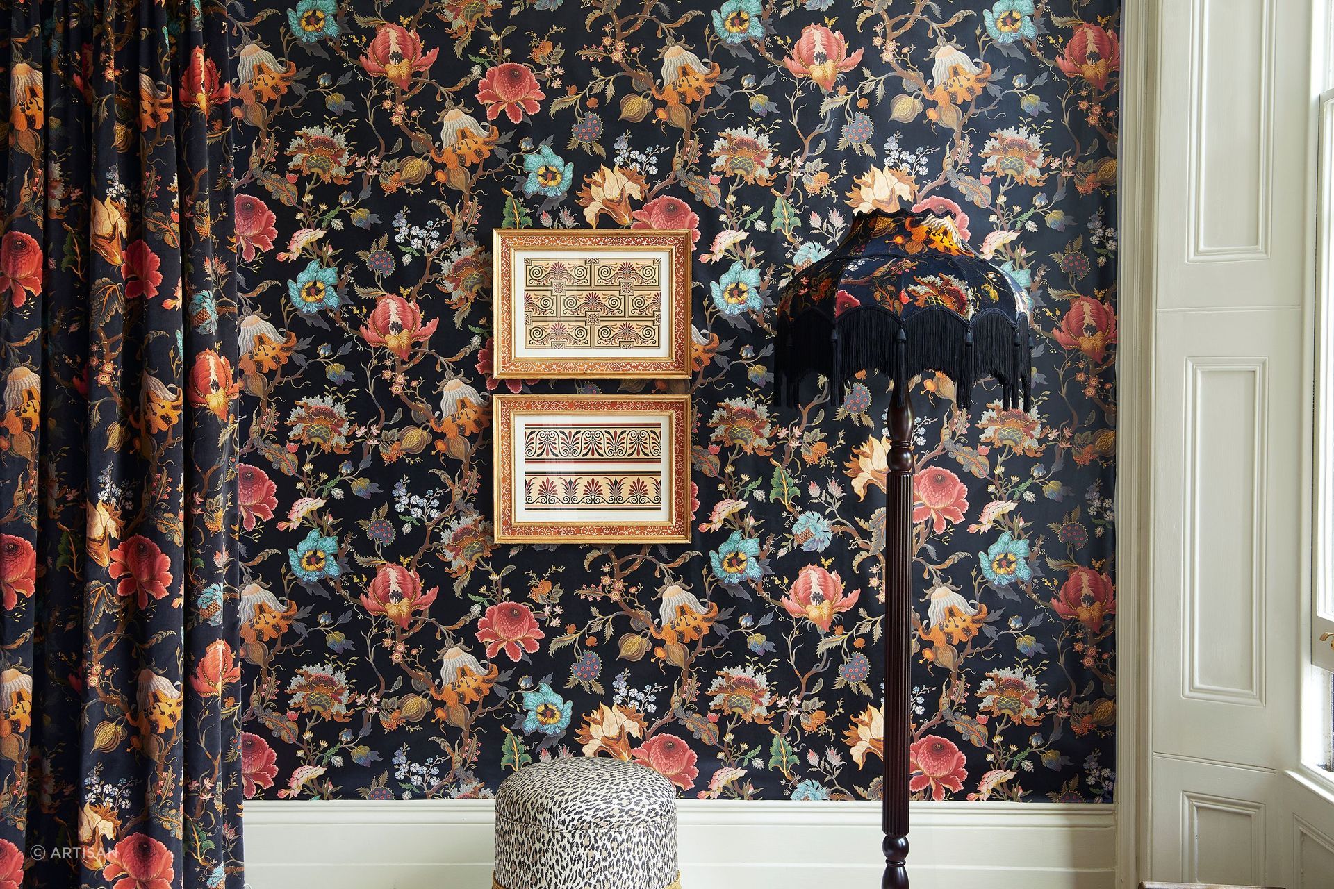 Bold, extravagant and elegant —words that barely do justice to the House of Hackney wallpaper collection.