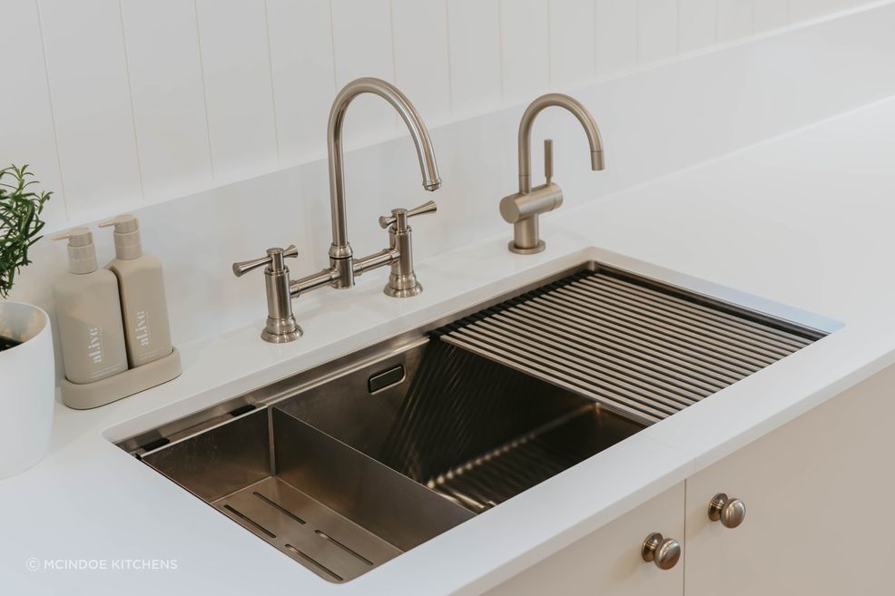 "Mercer’s Central Workstation is more than just a sink; It’s called a workstation because of how functional it is."
