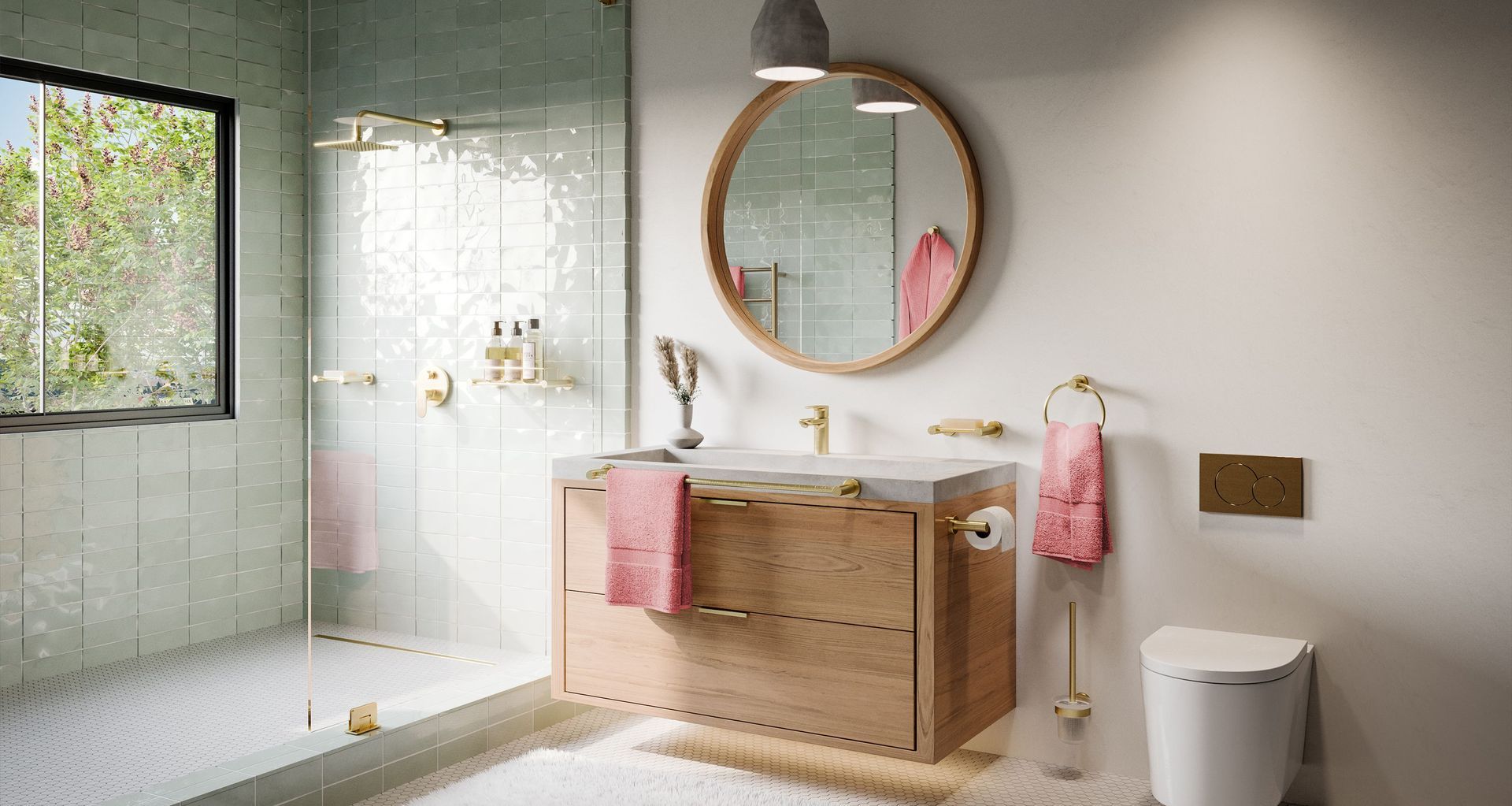 Luxurious ideas for your next bathroom project.