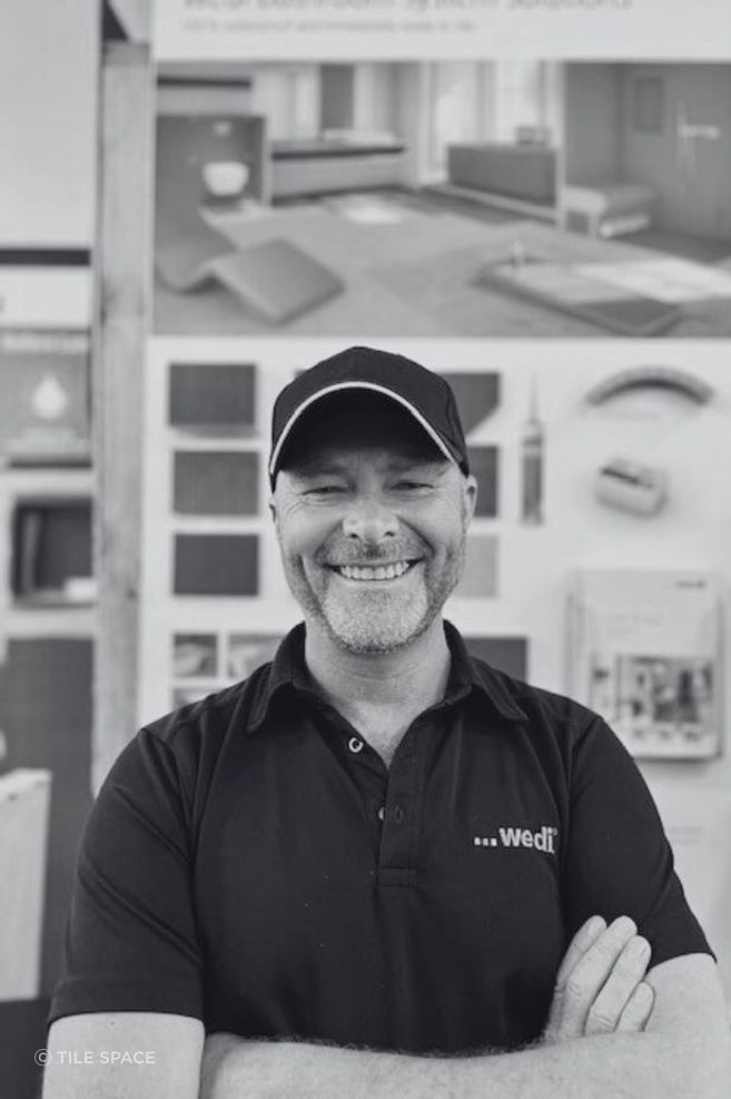 Vaughan Harley, Technical Sales Support Manager and Wedi Expert at Tile Space