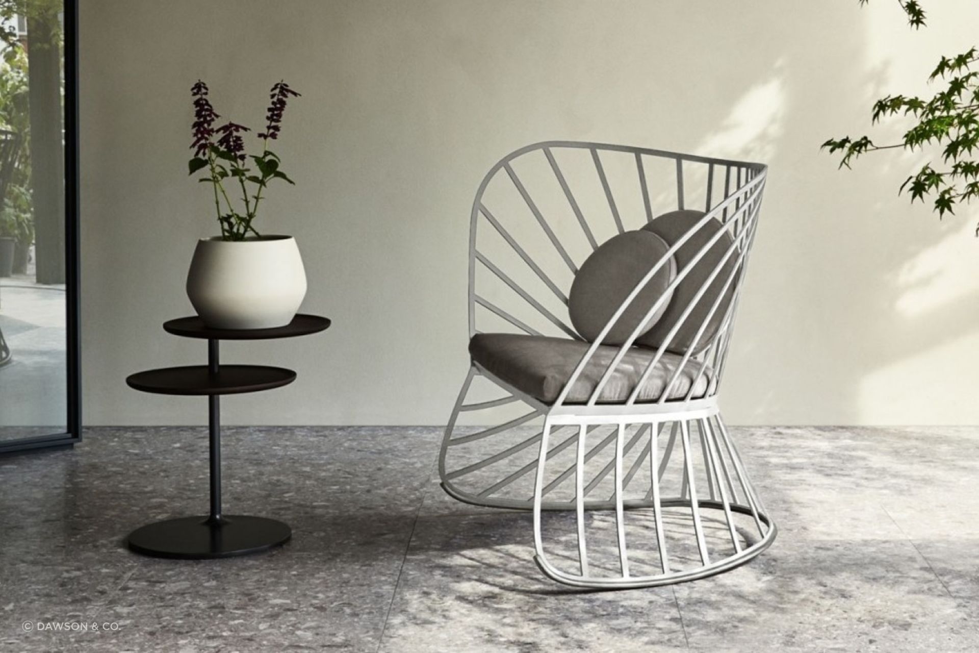 With its unique sliding top, the Vicino Side Table by Molteni&amp;C offers tremendous versatility as a furnishing.