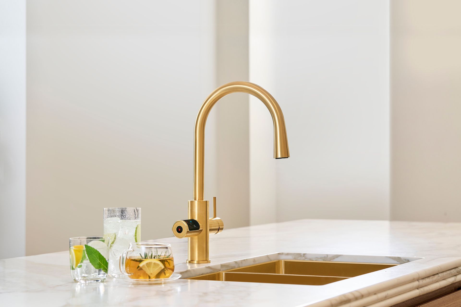 The Zip HydroTap is available in seven modern finishes, allowing homeowners to choose an options that complements their decor.