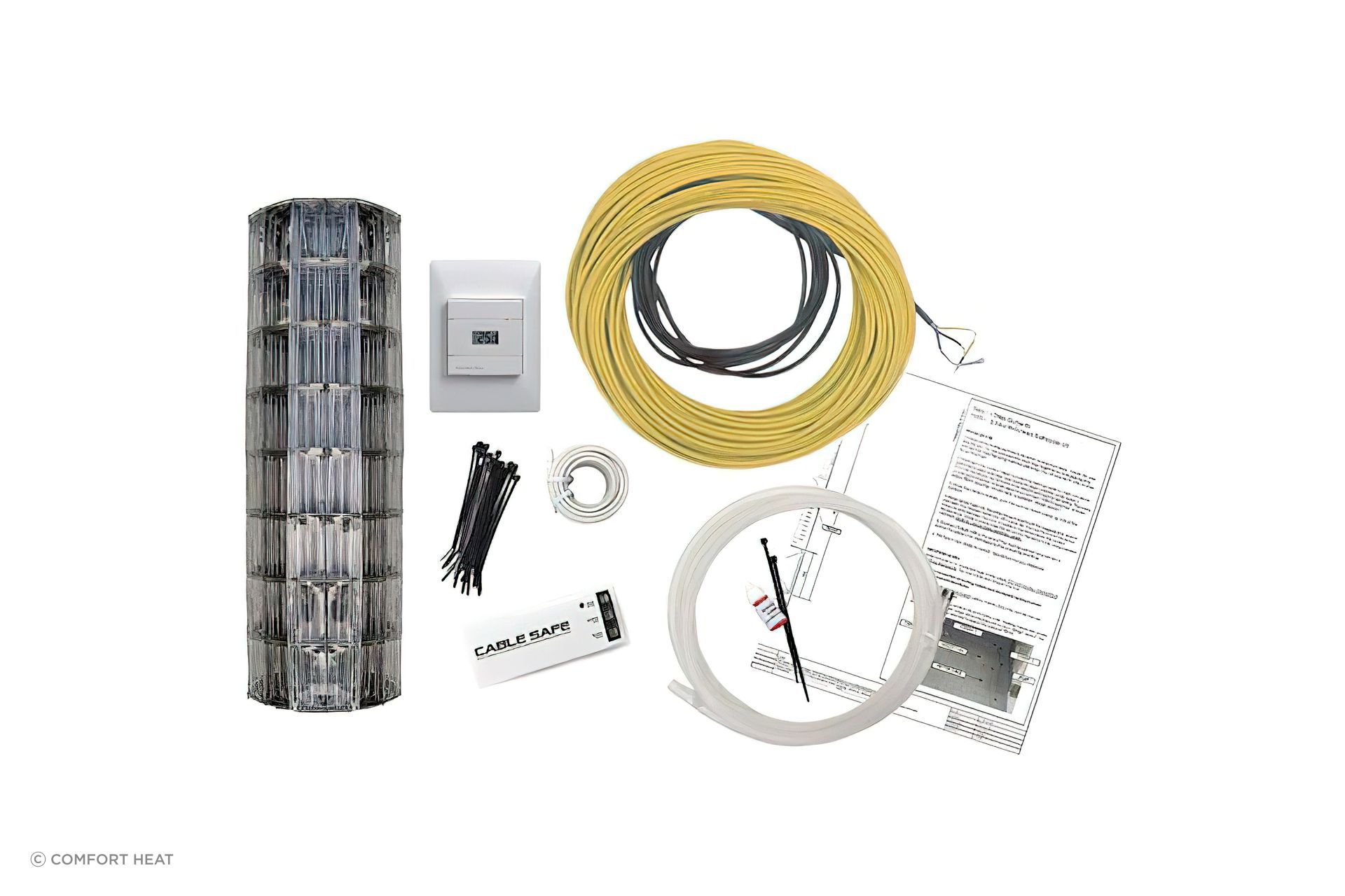 DIY electric underfloor heating kits by Comfort Heat