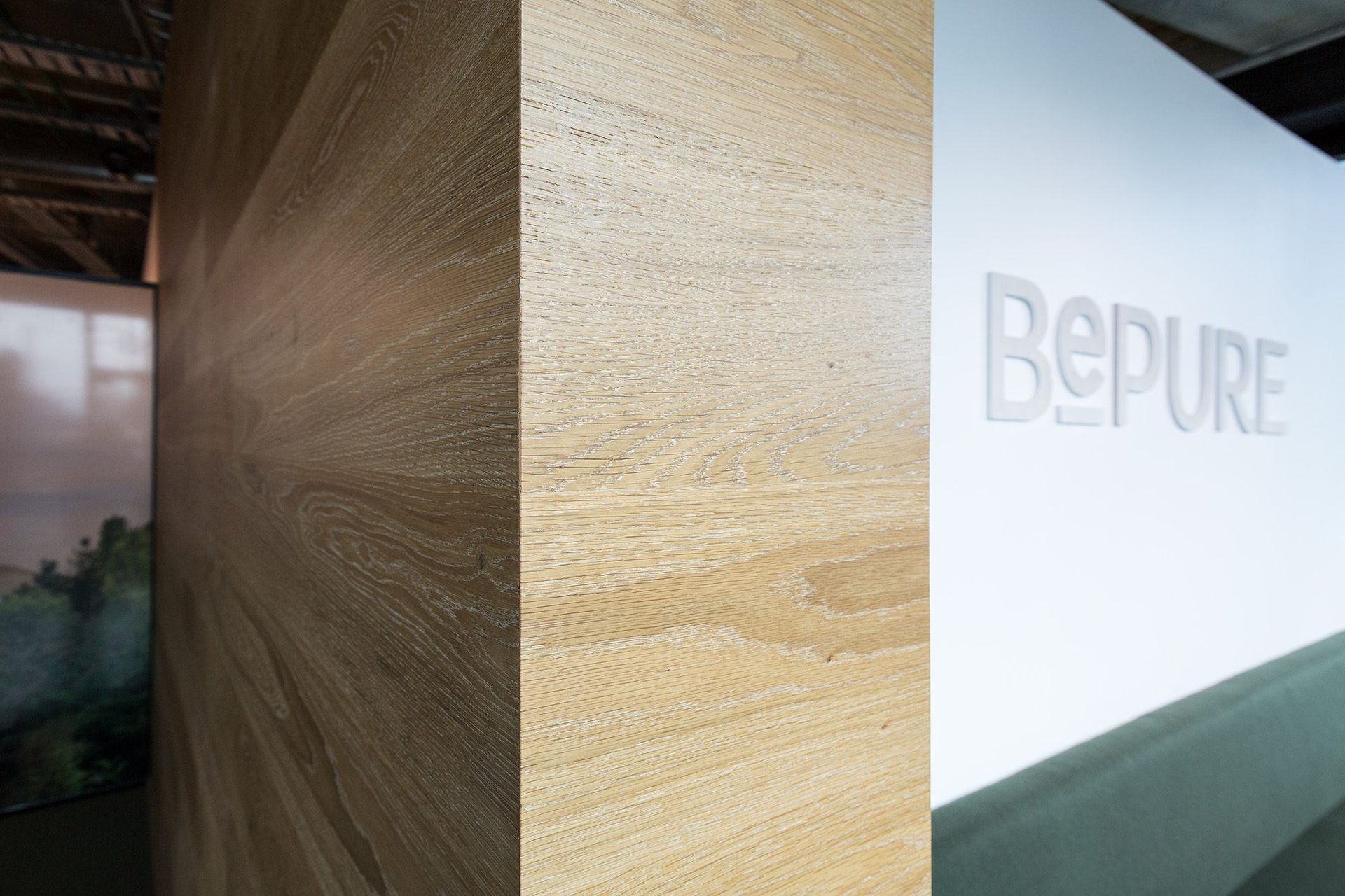 How do you finish corners with decorative wall cladding?