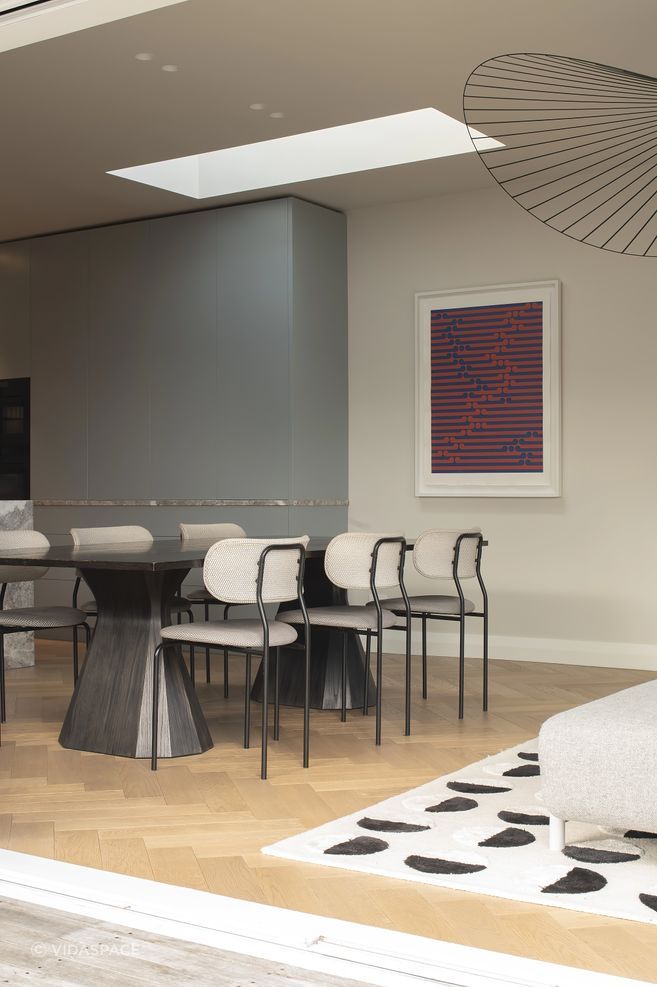 Seatoun House by House Party Interiors | Mudbrick Herringbone Engineered Timber Flooring