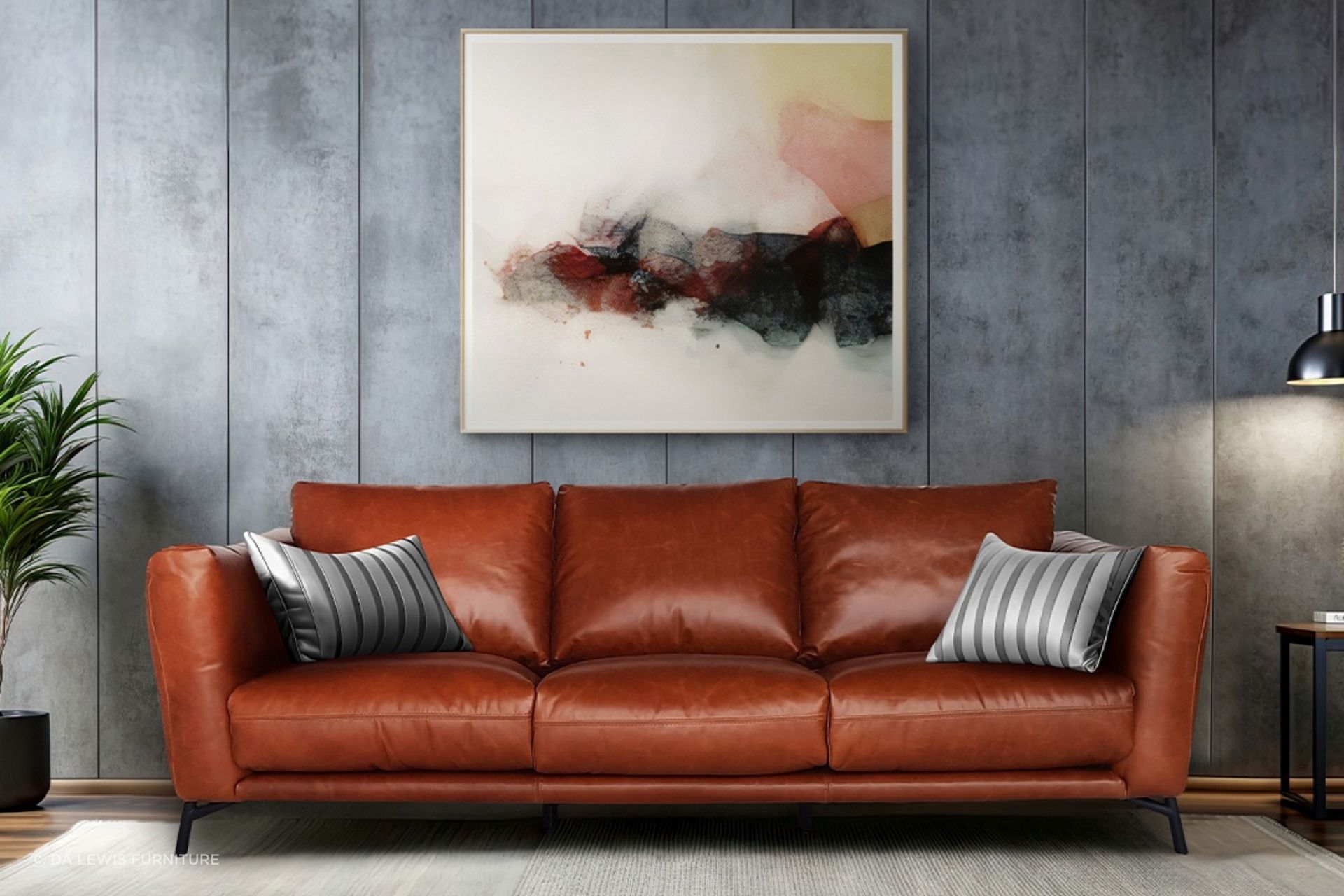 The Antonia Sofa from DA Lewis Furniture is the epitome of comfort and luxury.