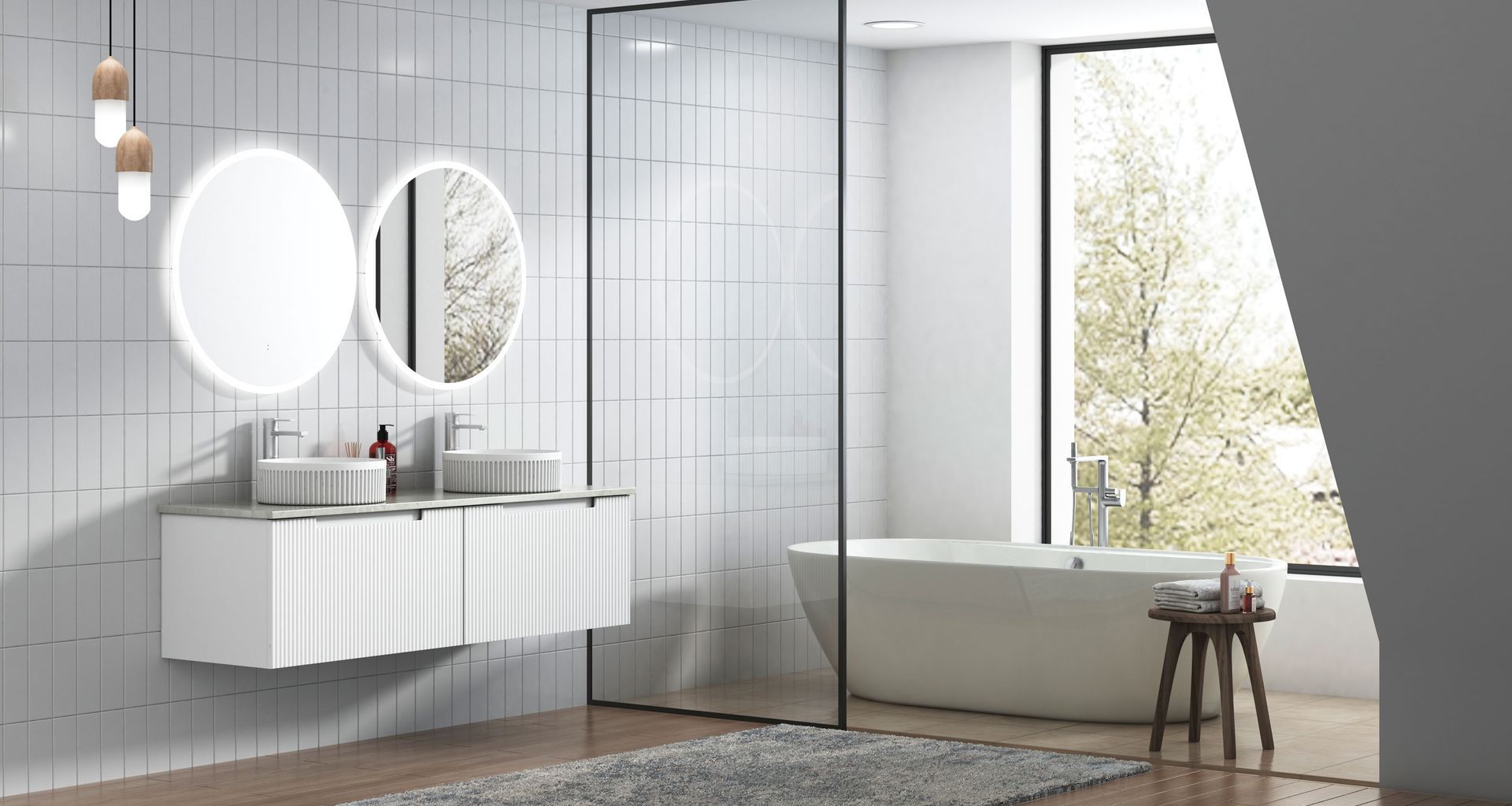 The Aulic Perla Wall Hung Vanity 1500mm
By Alex Group Aus.
