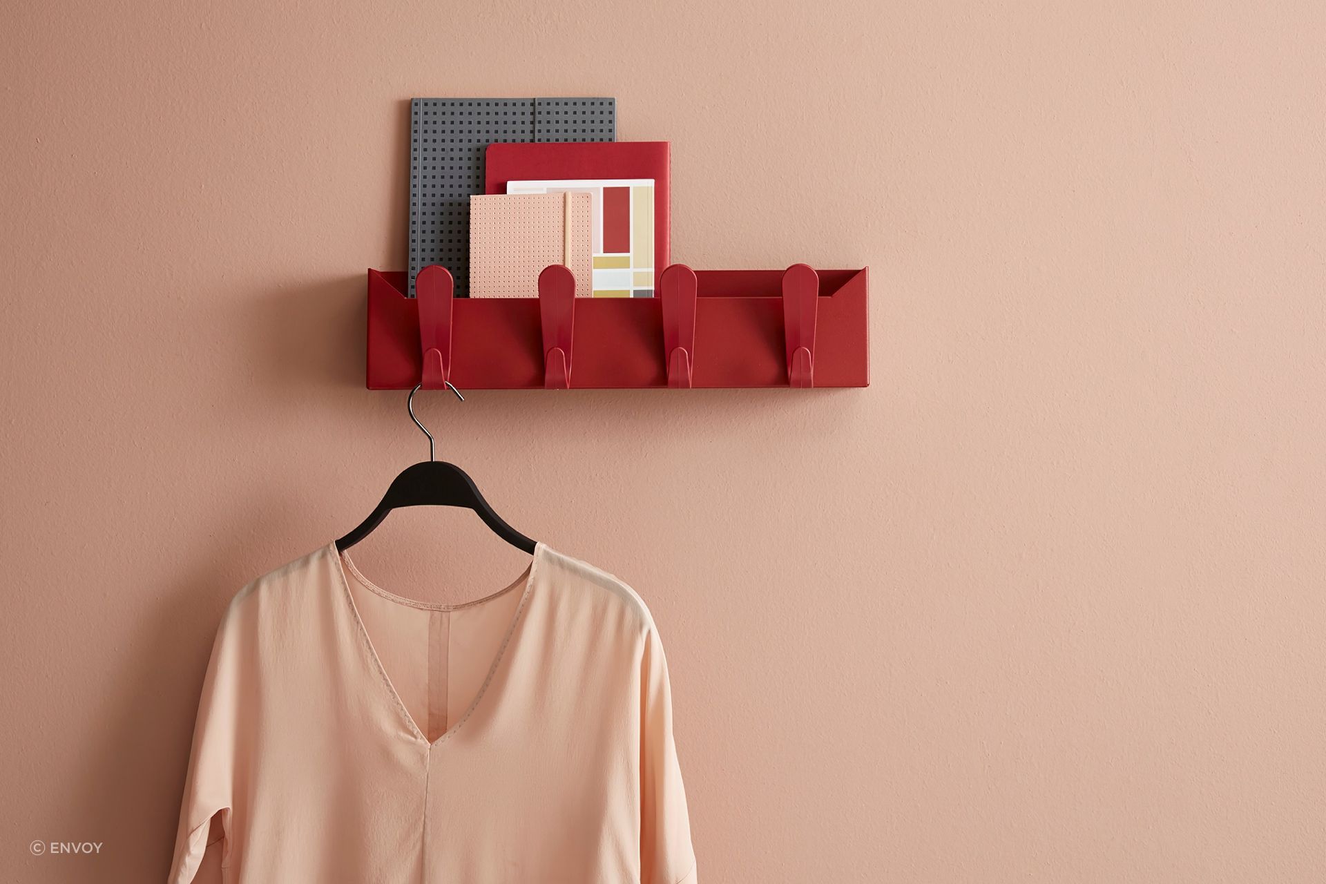 Clever solutions like the Krok Box by Envoy can help you organise your possessions in a neat and tidy way.